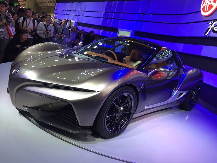 Tokyo 2015 Yamaha Sports Ride concept car first look ZigWheels