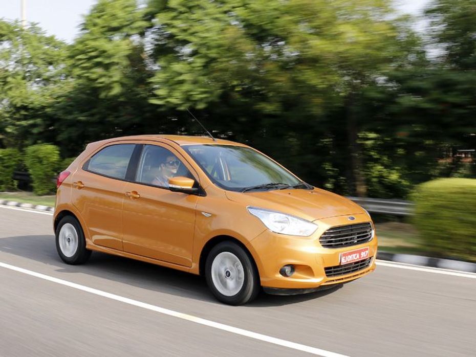 All New Ford Figo in action