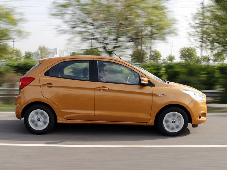 Ford Figo in action