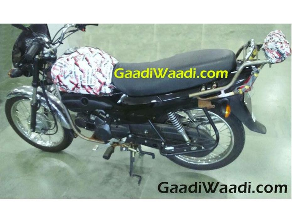 Hero Dawn 125cc motorcycle spotted