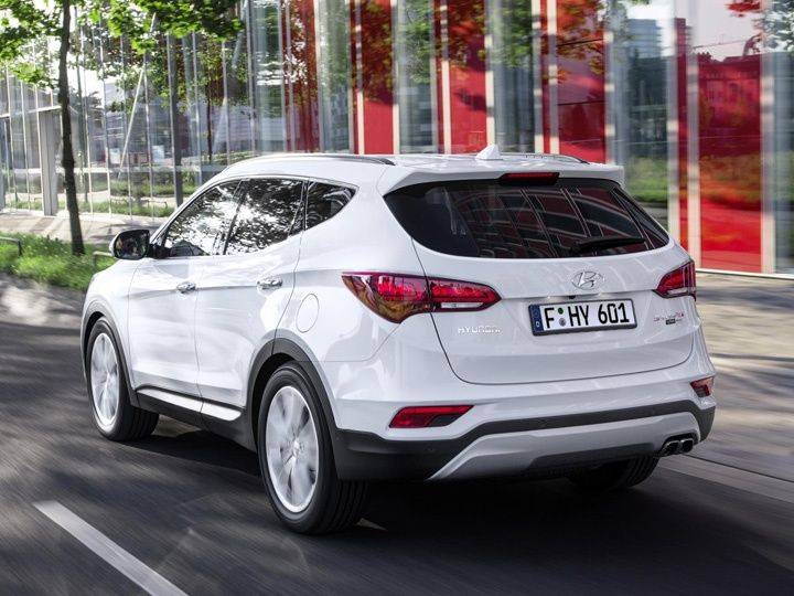 Santafe hyundai 2016