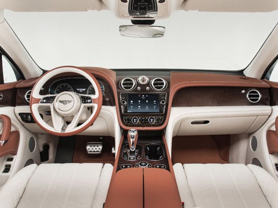New 2016 Bentley Bentayga interior