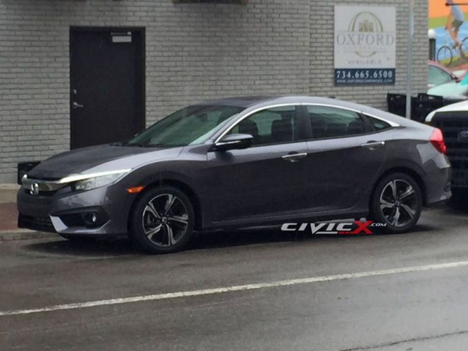 2016 Honda Civic spy shots