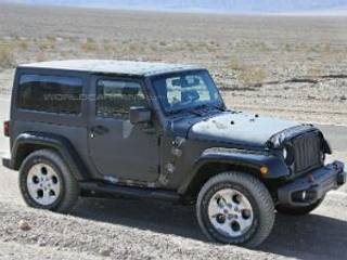 2018 Jeep Wrangler test mule spied