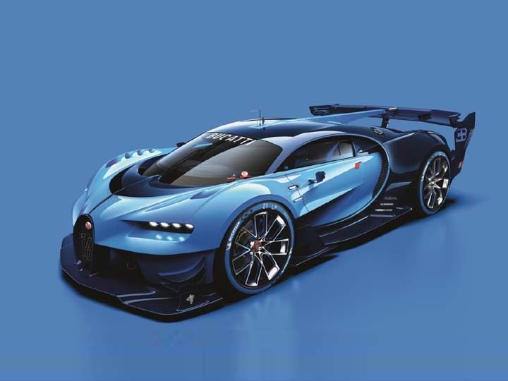 Bugatti Vision Gran Turismo Unveiled Zigwheels