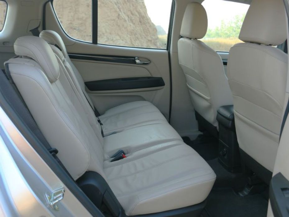 Chevrolet Trailblazer rear seats
