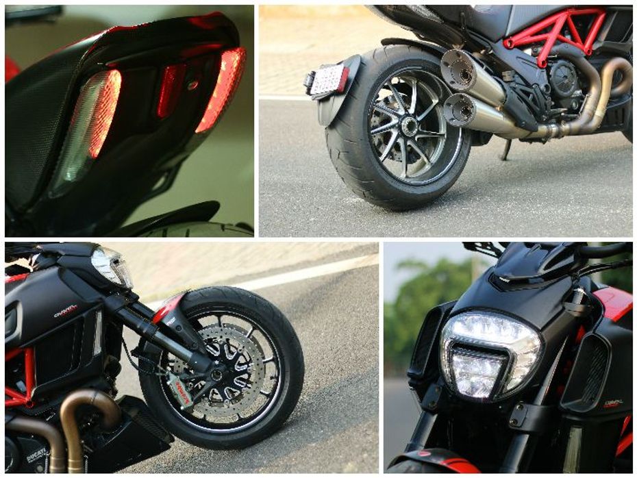 Ducati Diavel Carbon Red Details