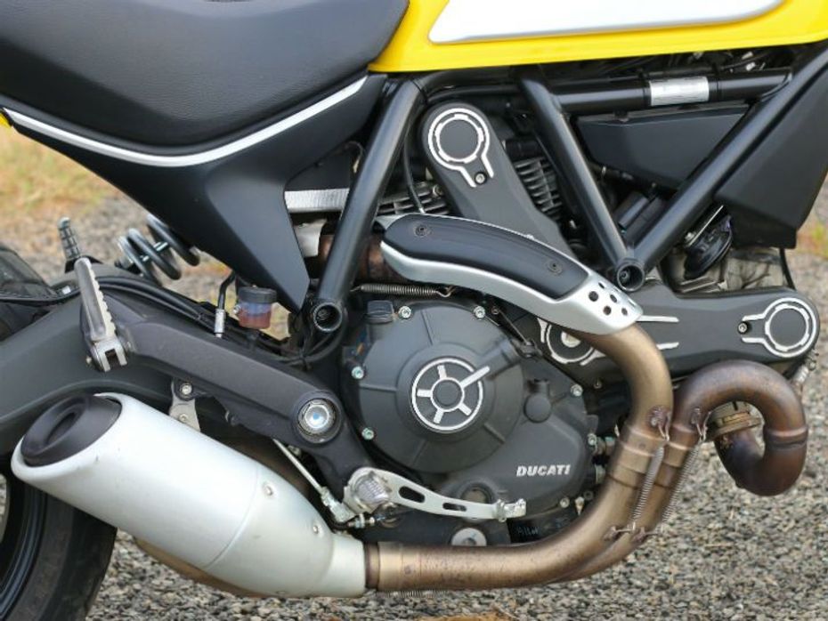 Ducati Scrambler L-twin engine