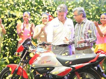 Hero MotoCorp plant inauguration in Colombia