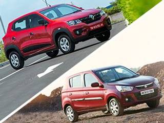 Renault Kwid vs Maruti Suzuki Alto K10 – Exterior, Interior, Features and Space comparison