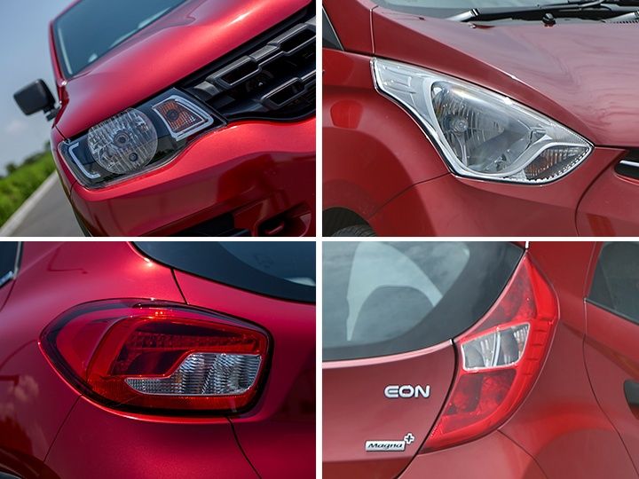 Renault Kwid Vs Hyundai Eon Exterior Interior Features And Space