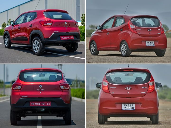 Renault Kwid Vs Hyundai Eon Exterior Interior Features And Space