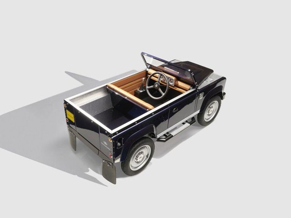 Land Rover Defender Pedal Car concept interior