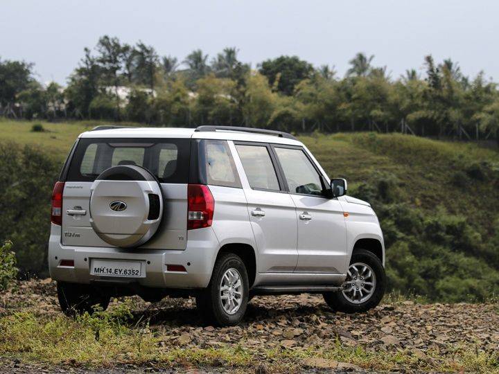 2015 Mahindra TUV300 Review rear iimage