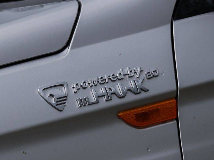 2015 Mahindra TUV300 Review engine badge