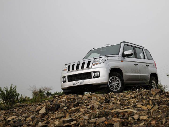 2015 Mahindra TUV300 Review front