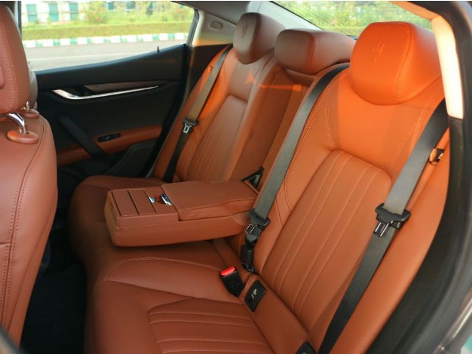 Maserati Ghibli rear seat space