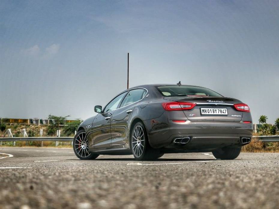 Maserati Quattroporte GTS rear static Maserati Quattroporte GTS rear static