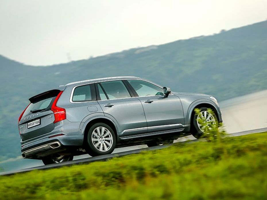 2015 Volvo XC90 review rear static