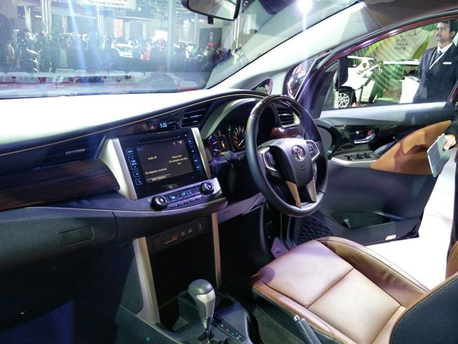 Toyota Innova Crysta interior