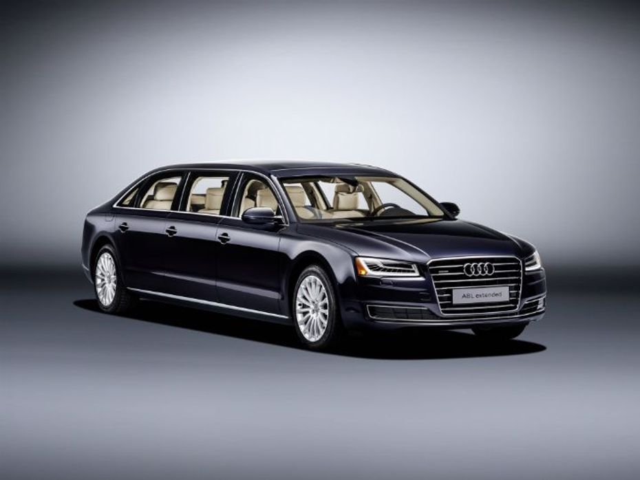 First Audi A8 L extended made on special demand