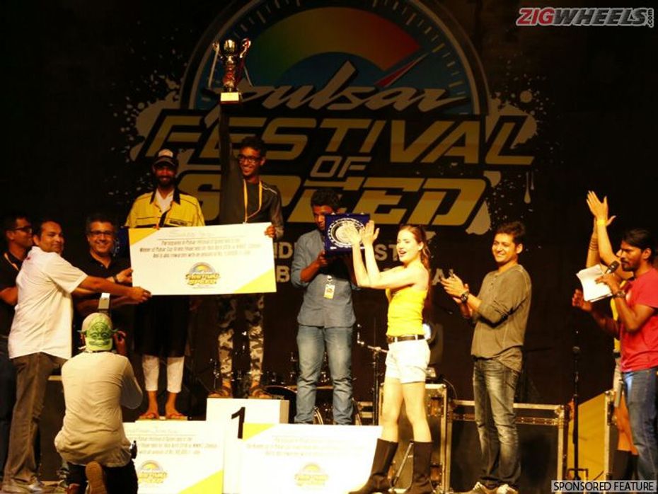 Bajaj Festival of Speed winners