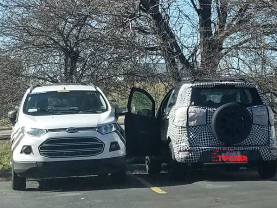 New-gen Ford EcoSport spotted testing; India launch in 2017