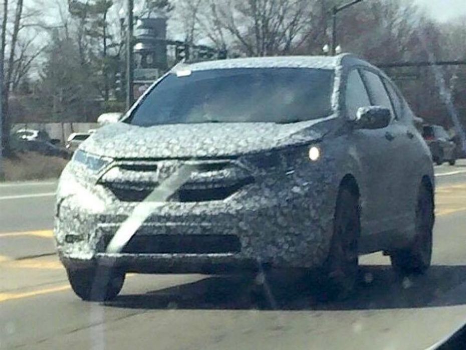 New Honda CR-V spied-Front