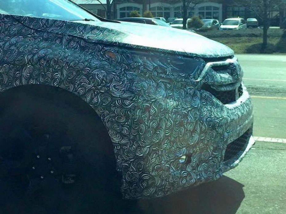 New Honda CR-V spied