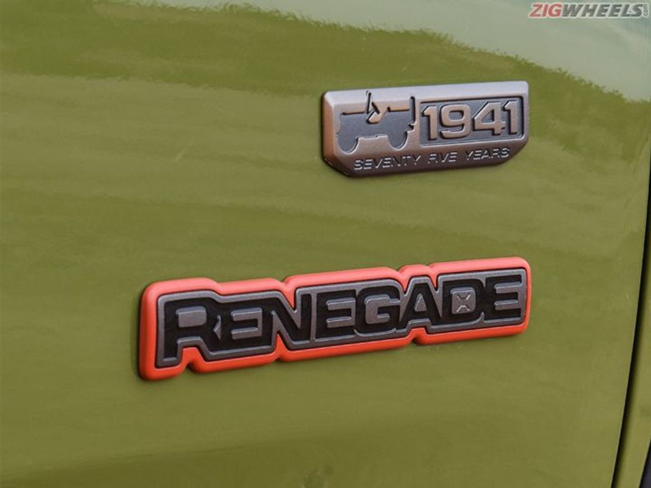 Jeep Renegade First Drive Review badges