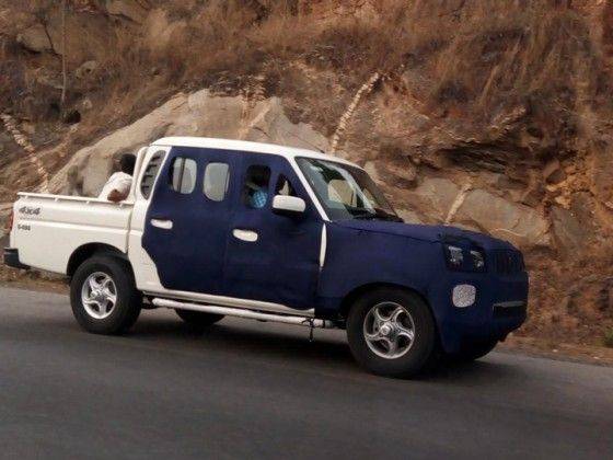 2016 Mahindra Scorpio Getaway Spied Testing Zigwheels