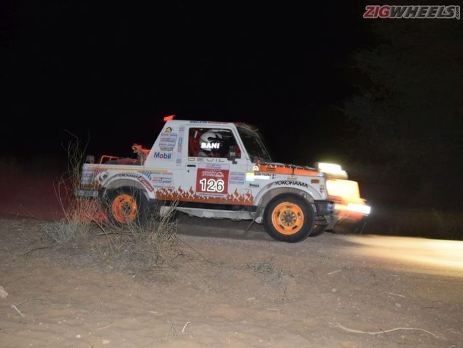 2016 Maruti Suzuki Desert Storm night stage