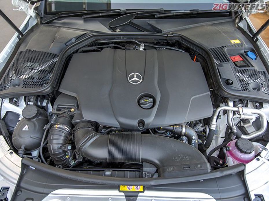 Mercedes-Benz C250d engine
