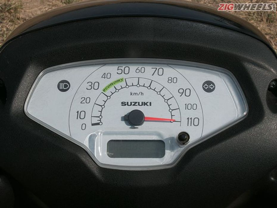 Suzuki Access vs Honda Activa 125 Access clocks