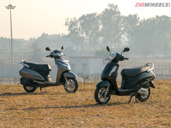 16 Suzuki Access 125 Vs Honda Activa 125 Comparison Review Zigwheels