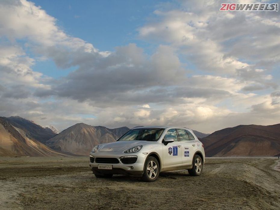 Vehicle in the Himalayan Dash
