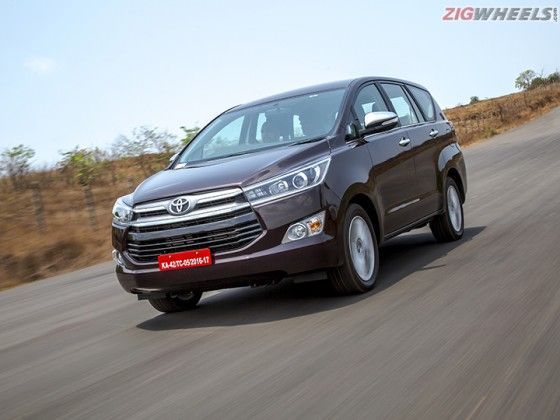 New Toyota Innova Crysta India Review Zigwheels