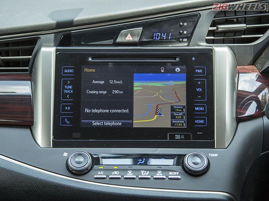 Toyota Innova Crysta 7 inch touch screen display