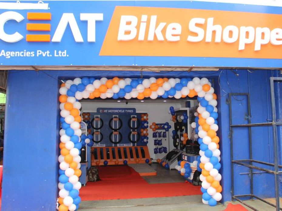 The first Bike Shoppe outlet by CEAT