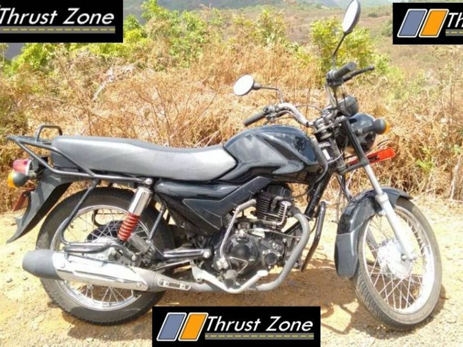 Mahindra 155cc commuter motorcycle