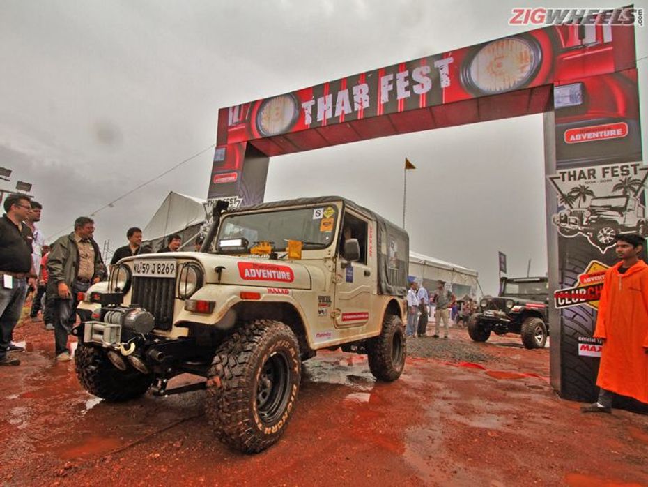 Mahindra Adventure Club Challenge And Thar Fest 2016