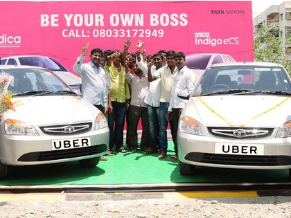 Tata Motors Delivers First 50 Cars to Uber Drivers
