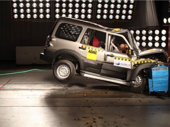 Mahindra Scorpio Crash Test