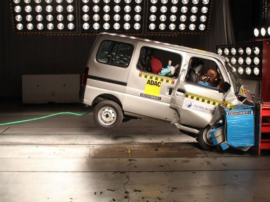 Maruti Suzuki Eeco Crash Test