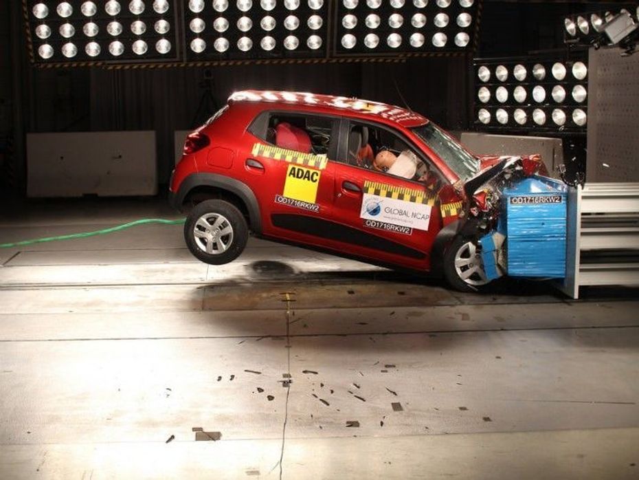 Renault Kwid Crash Test