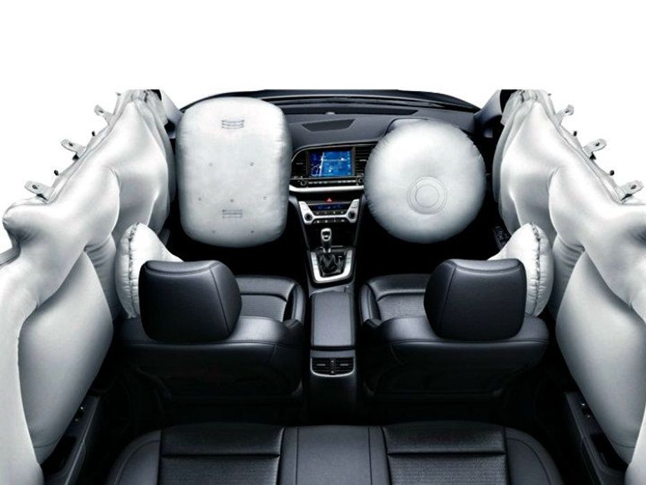 Hyundai Elantra 6 airbags