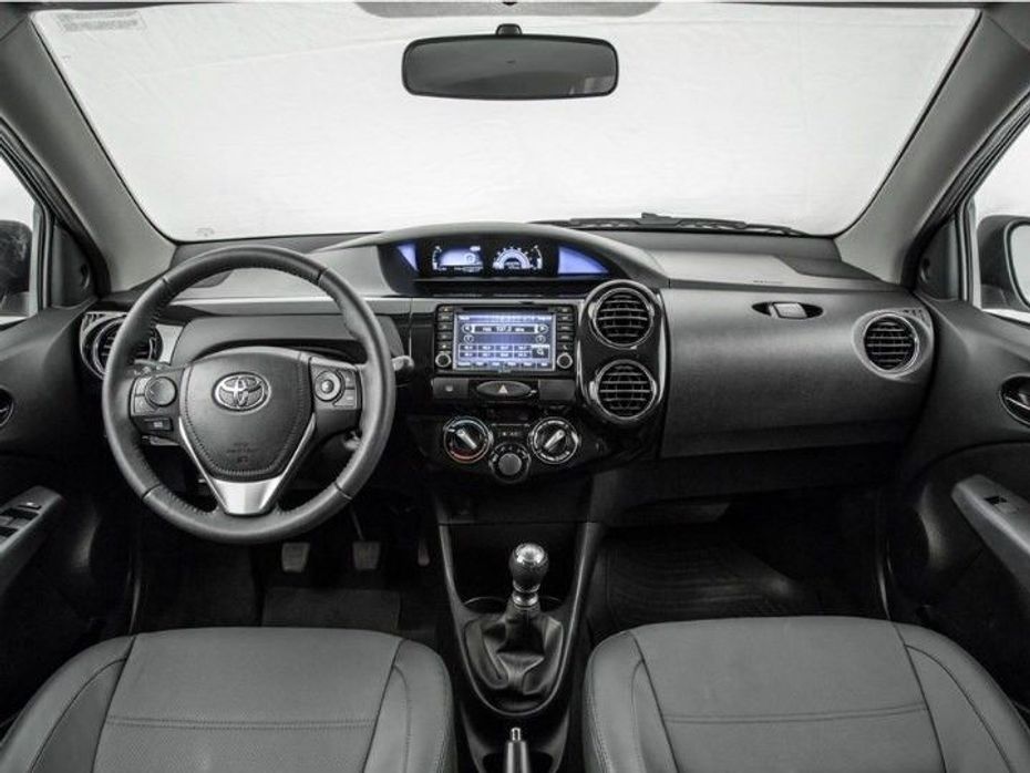Interior - Toyota Etios Facelift