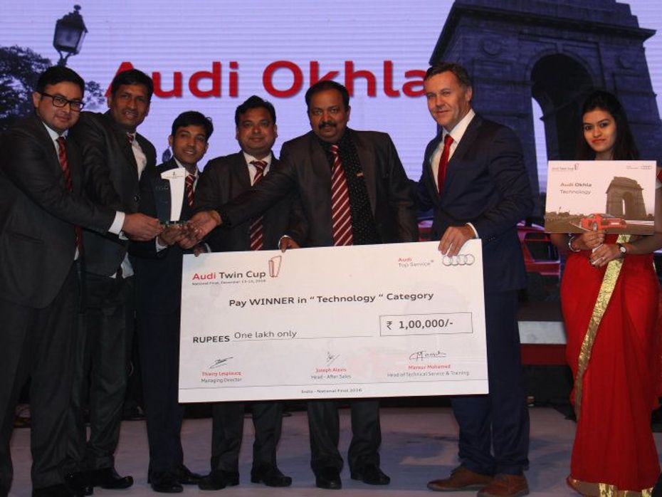 Audi Okhla won the Audi Twin Cup in the Technology category