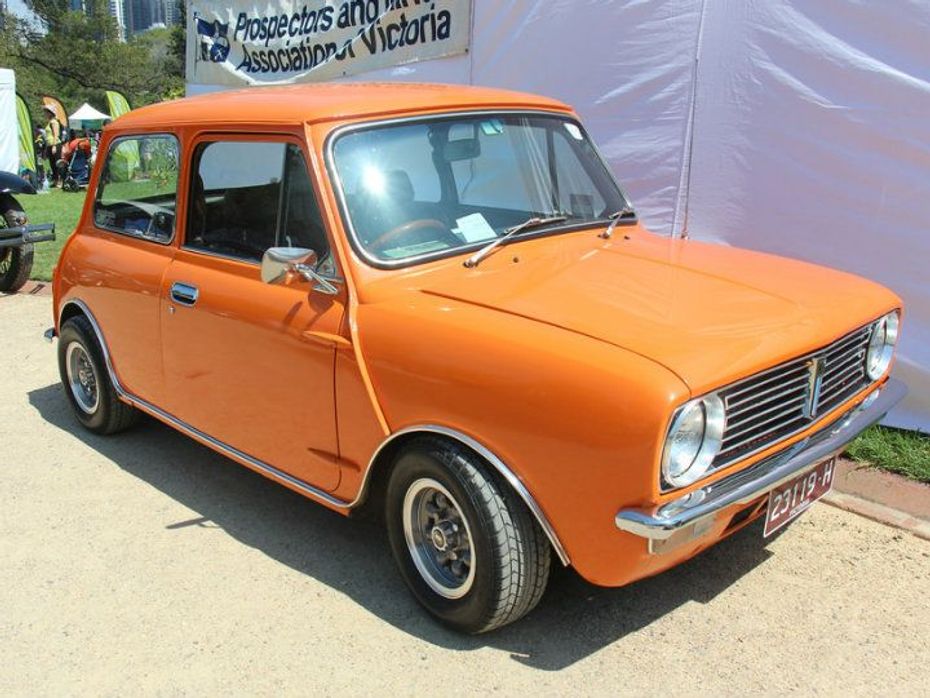 The is what the Mini Clubman looked like when it came to the market for the first time ever