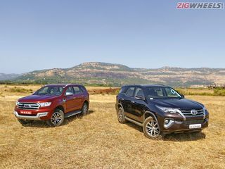 Ford Endeavour vs Toyota Fortuner: Comparison Review